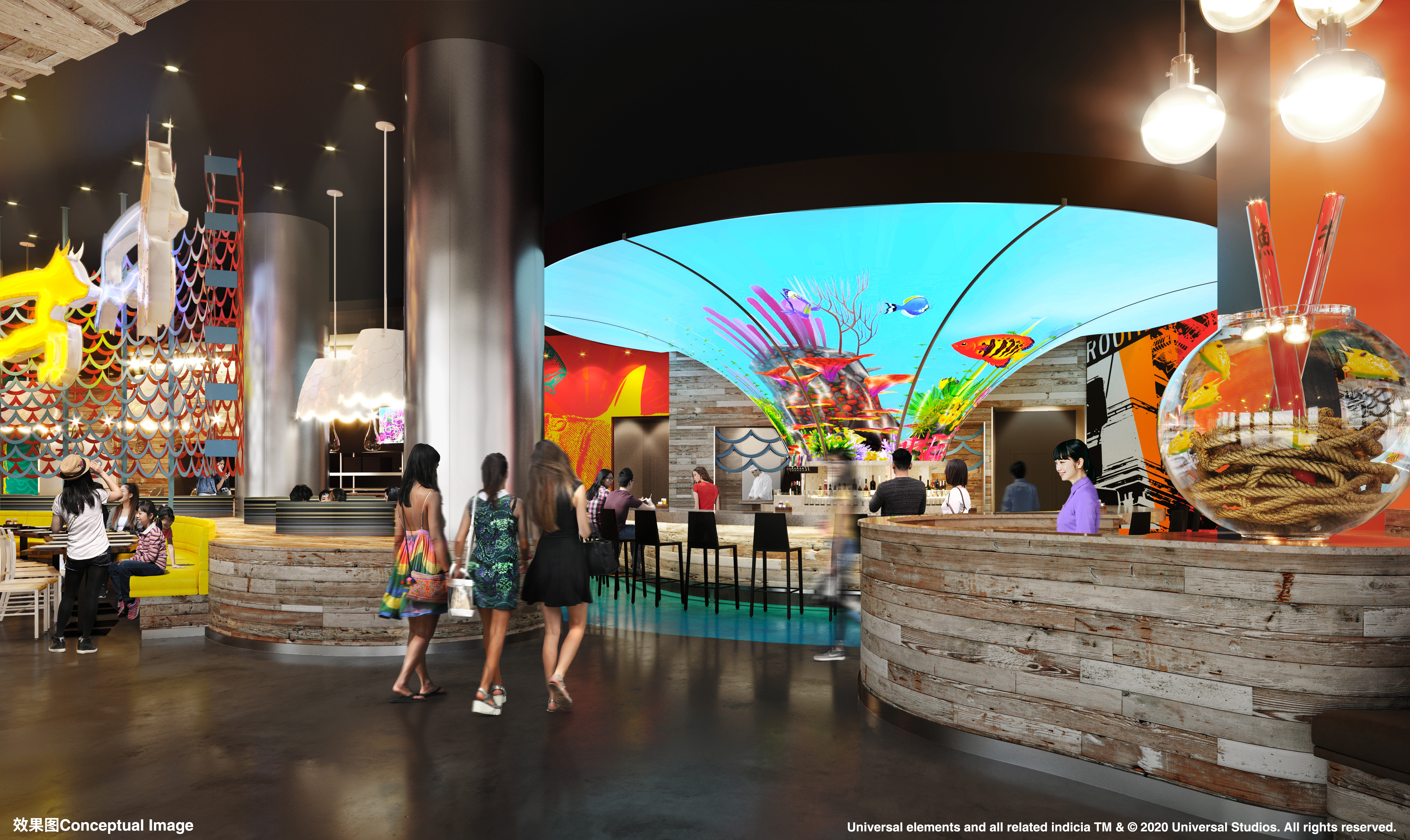 北京环球度假区城市大道细节首次发布,独特体验震撼亮相释放缤纷活力